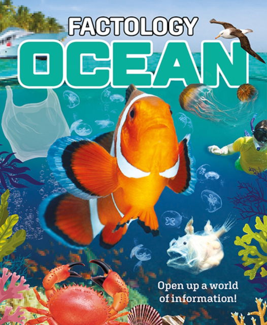 Cover for Factology: Ocean: Open Up a World of Information! - Factology (Hardcover Book) (2024)