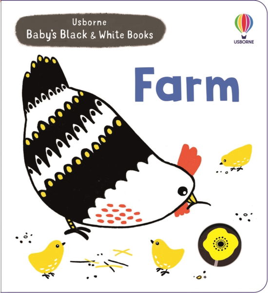 Cover for Mary Cartwright · Baby's Black and White Books Farm - Baby's Black and White Books (Board book) (2024)