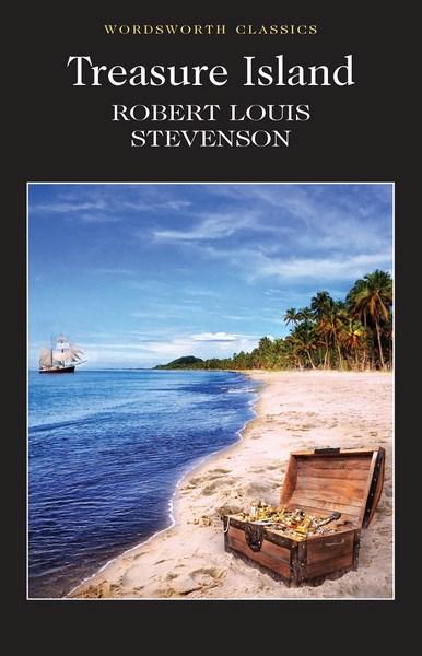 Cover for Robert Louis Stevenson · Treasure Island - Wordsworth Classics (Paperback Book) (2018)