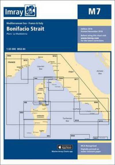 Cover for Imray · Imray Chart M7: Bonifacio Strait - M Series (Map) [New edition] (2016)