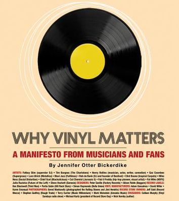 Cover for Jennifer Otter Bickerdike · Why Vinyl Matters: A Manifesto from Musicians and Fans (Hardcover Book) (2017)