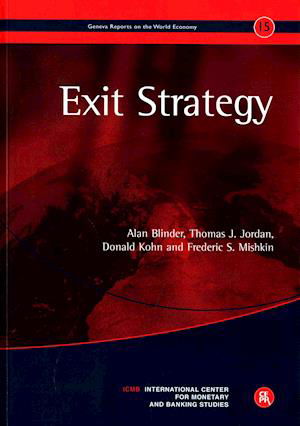 Cover for Alan S. Blinder · Geneva Reports on the World Economy 15 Exit Strategy - Geneva Reports on the World Economy (Taschenbuch) (2016)