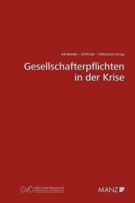 Cover for Artmann · Gesellschafterpflichten in der (Buch)