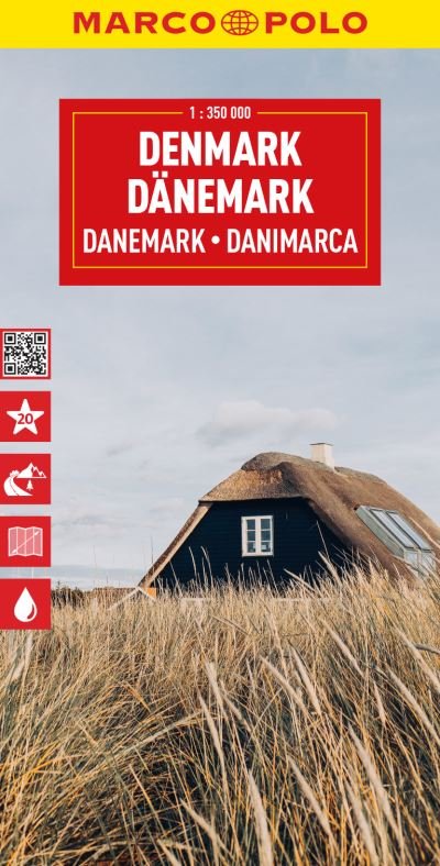 Denmark Marco Polo Map - Marco Polo - Books - MAIRDUMONT GmbH & Co. KG - 9783575017635 - September 1, 2023
