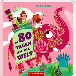 Cover for Jules Verne · In 80 Tagen um die Welt (Buch) (2024)