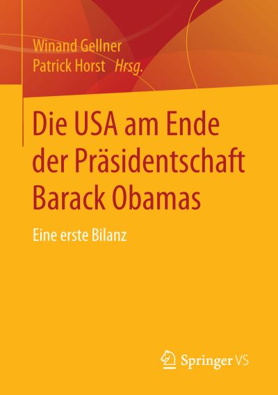 Cover for Die USA Am Ende Der Prasidentschaft Barack Obamas: Eine Erste Bilanz (Paperback Book) [1. Aufl. 2016 edition] (2015)