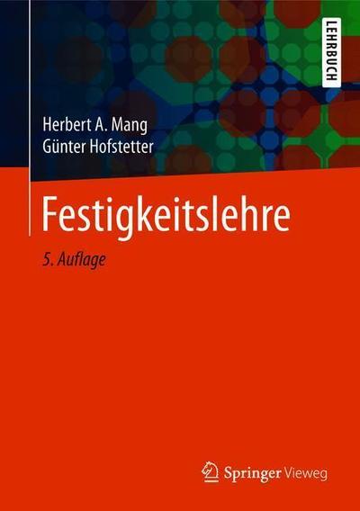 Cover for Herbert A. Mang · Festigkeitslehre (Book) (2018)