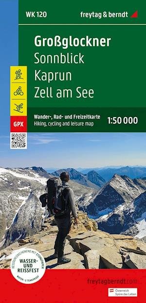 Cover for Wk 120-23 Großglockner · Grossglockner, Sonnblick, Kaprun, Zell am See: Hiking, Cycling and Leisure Map (Landkarten) (2024)