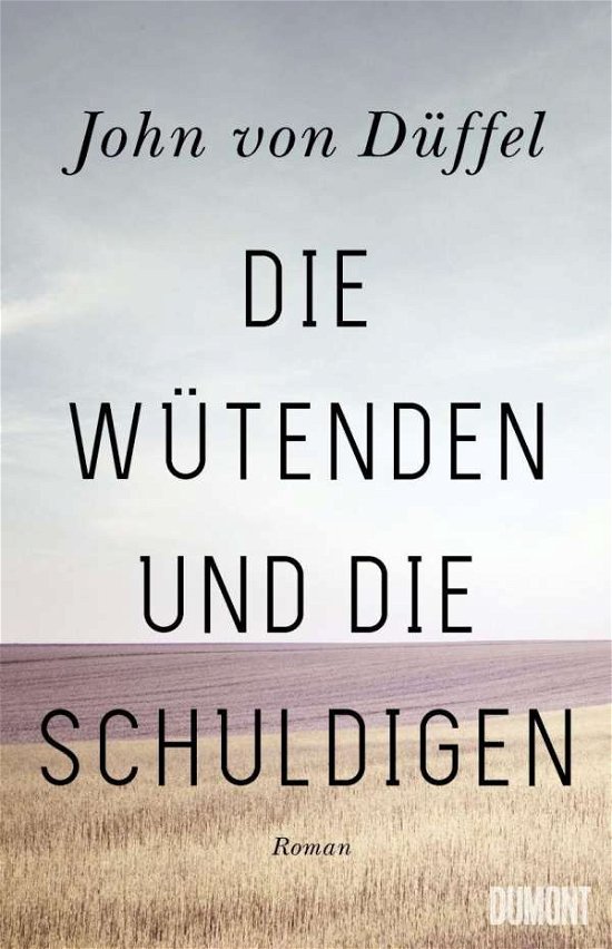 Cover for John von Düffel · Die Wütenden und die Schuldigen (Hardcover Book) (2021)