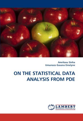 Cover for Umunoza Gasana Emelyne · On the Statistical Data Analysis from Pde (Paperback Book) (2010)