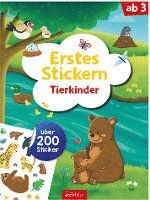 Cover for Sarah Dietz · Erstes Stickern  Tierkinder (Book) (2023)
