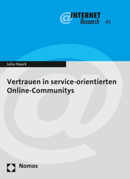 Cover for Hauck · Vertrauen in service-orientierten (Book) (2017)