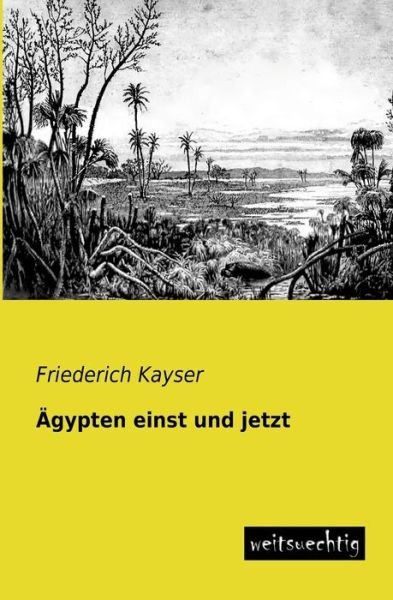 Cover for Friederich Kayser · Aegypten Einst Und Jetzt (Paperback Bog) [German edition] (2013)