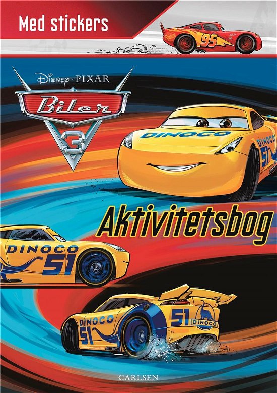 Cover for Disney Pixar · Biler aktivitetsbog (kolli 6) (Heftet bok) [1. utgave] (2022)