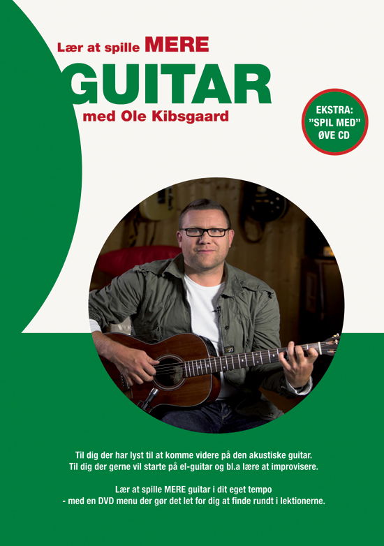 Cover for Ole Kibsgaard · Lær at spille mere guitar. (DVD) [1er édition] (2006)