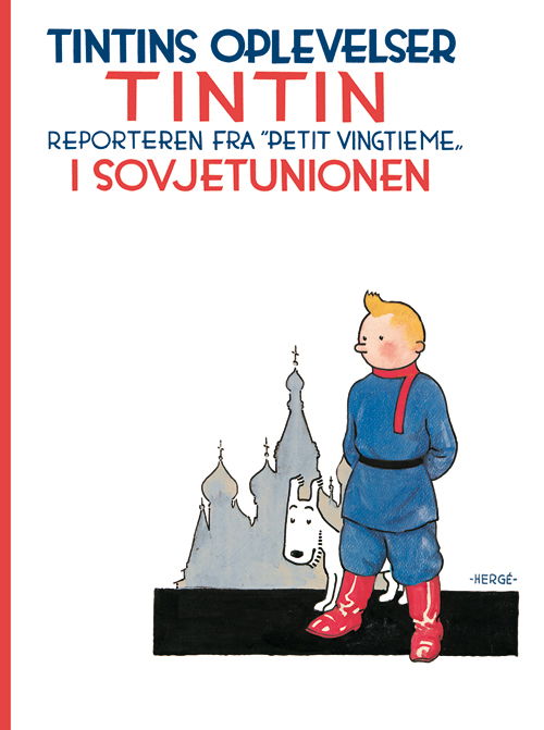 Cover for Hergé · Tintins oplevelser: Tintin i Sovjetunionen – softcover sort / hvid (Sewn Spine Book) [6e édition] (2019)