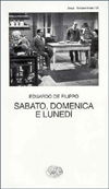 Cover for Eduardo De Filippo · Sabato, Domenica E Lunedi (Book)