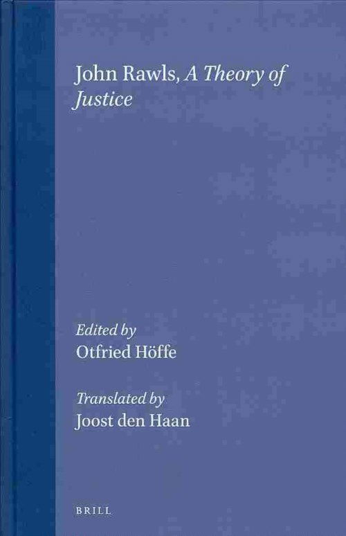 Cover for Otfried Hoffe · John Rawls, a Theory of Justice (Innbunden bok) (2013)