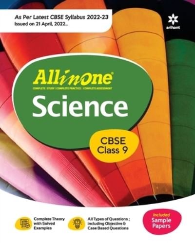 Cover for Heena Sharma · Cbse All in One Science Class 9 2022-23 Edition (as Per Latest Cbse Syllabus Issued on 21 April 2022) (Pocketbok) [8 Revised edition] (2022)