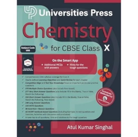 Cover for Atul Kumar Singhal · Chemistry for CBSE Class X (Paperback Book) (2023)