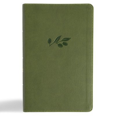 Cover for Csb Bibles by Holman · Holy Bible: Christian Standard Bible, Olive, Leathertouch, Single-column, Personal Size, Reference (Hardcover Book) (2025)