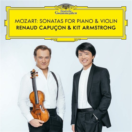 Cover for Renaud Capucon &amp; Kit Armstrong · Mozart: Sonatas For Piano &amp; Violin (CD) (2023)