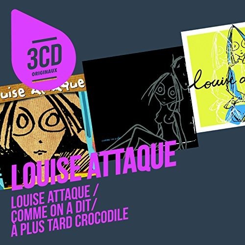 Cover for Louise Attaque · Louise Attaque / Comme On A Dit / Louise Attaque (CD)