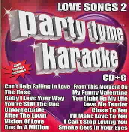 Party Tyme Karaoke-love Songs 2-v/a - Party Tyme Karaoke - Musiikki - Sybersound - 0610017109636 - tiistai 9. tammikuuta 2007