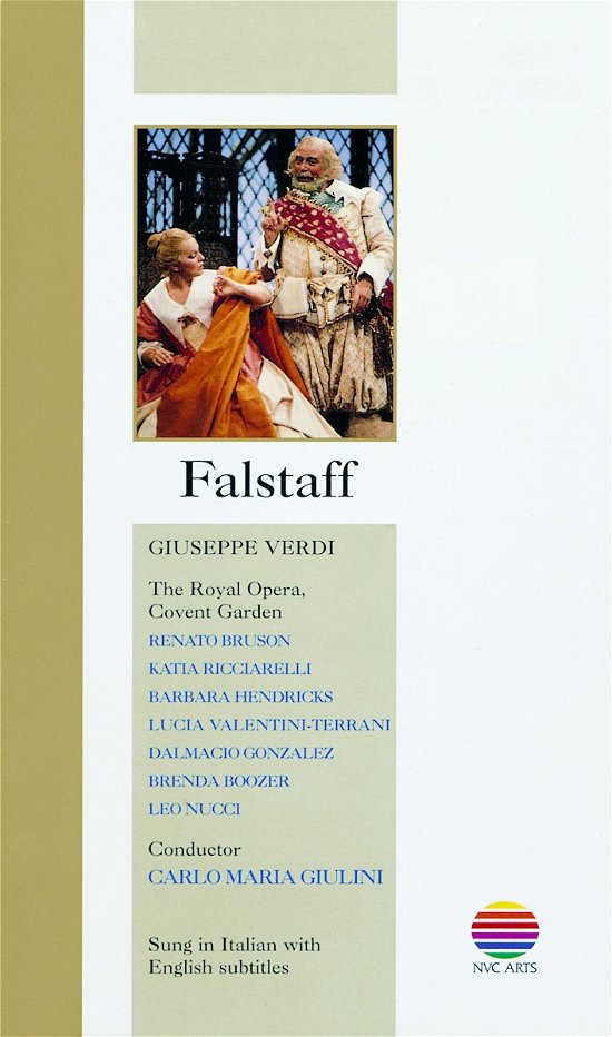 Cover for Giuseppe Verdi · Falstaff-vhs (VHS)