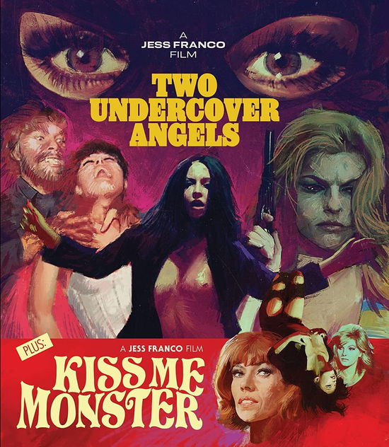 Cover for Two Undercover Angels / Kiss Me Monster (Blu-Ray) (2022)