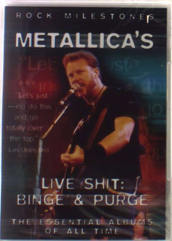 Cover for Metallica · Metallica - Live Shit - Binge And Purge (DVD) (2006)
