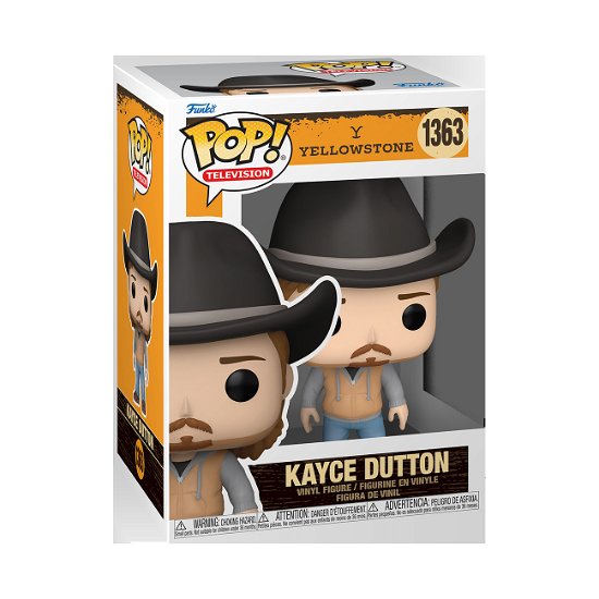 Yellowstone- Kayce Dutton - Funko Pop! Television: - Merchandise - Funko - 0889698706636 - June 16, 2023