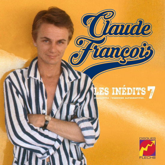 Cover for Claude Francois · Les Inedits Vol. 07 (Blue Vinyl) (LP) (2020)