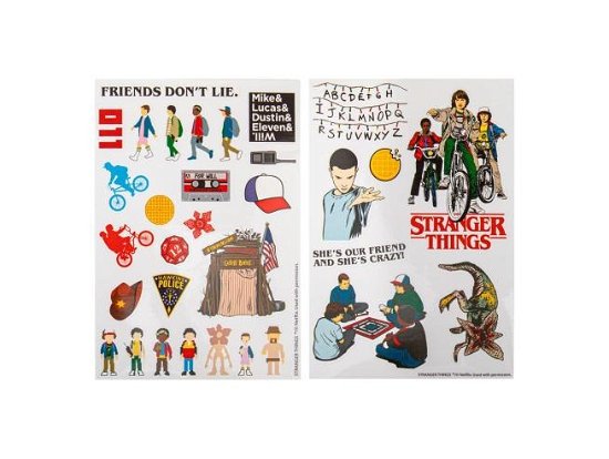 Stranger Things Sticker Pack Season 1 -  - Merchandise -  - 4895205617636 - April 30, 2024