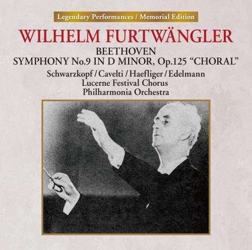 Cover for Wilhelm Furtwangler · Luzern No Dai 9 (CD) [Remastered edition] (2017)