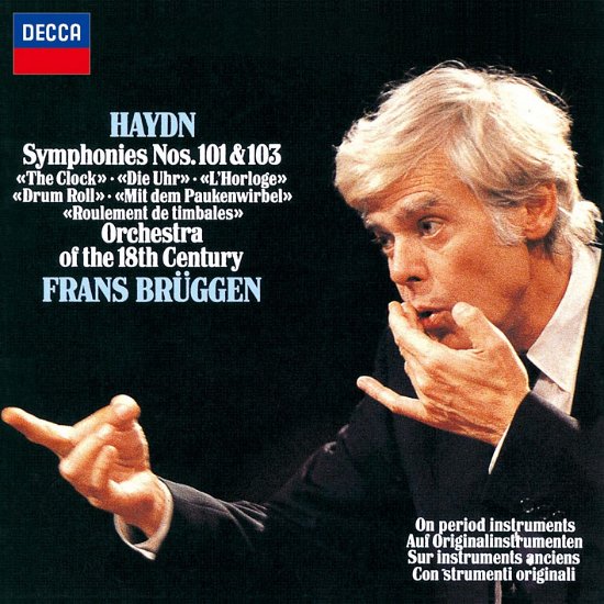 Haydn: Symphonies 101 & 103 - Haydn / Bruggen,frans - Musik - UNIVERSAL - 4988031341636 - 13. september 2019
