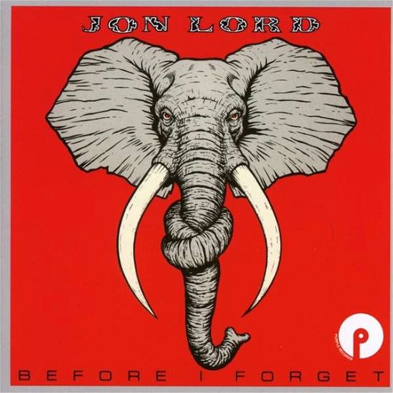 Cover for Jon Lord · Before I Forget (CD) [Expanded edition] (2017)