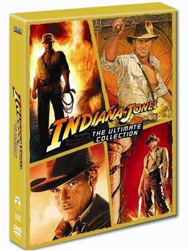 Indiana Jones - The Complete Adventures (4 Films) DVD - Movie - Films - Paramount Pictures - 5014437982636 - 10 novembre 2008