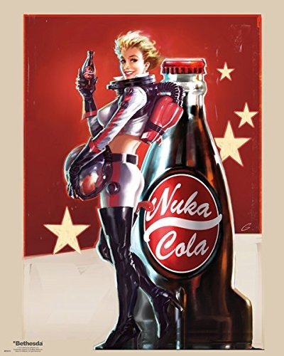 Cover for Fallout 4 · Fallout 4: Nuka Cola (Poster Mini 40x50 Cm) (MERCH)