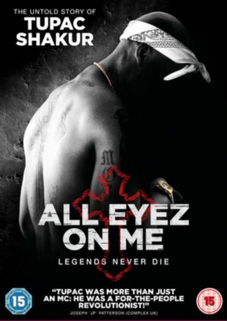 Cover for All Eyez on Me · All Eyez On Me (DVD) (2017)