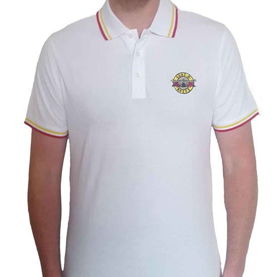 Guns N' Roses Unisex Polo Shirt: Classic Logo - Guns N Roses - Merchandise -  - 5056368608636 - 