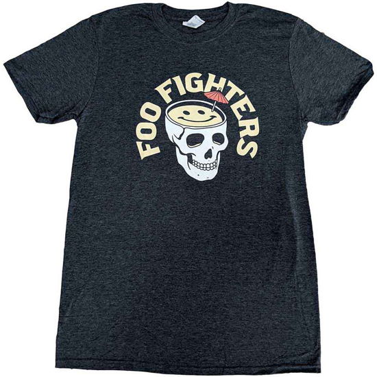 Foo Fighters Unisex T-Shirt: Skull Cocktail (Ex-Tour) - Foo Fighters - Gadżety -  - 5056561067636 - 