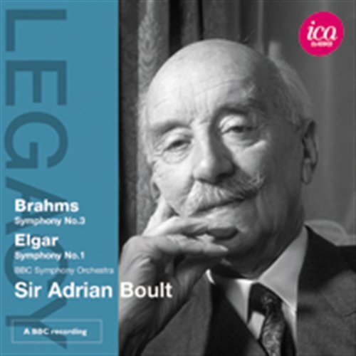 Legacy: Sir Adrian Boult Conducts Brahms & Elgar - Brahms / Elgar / Bbc Sym Orch / Boult - Musique - ICA Classics - 5060244550636 - 27 mars 2012