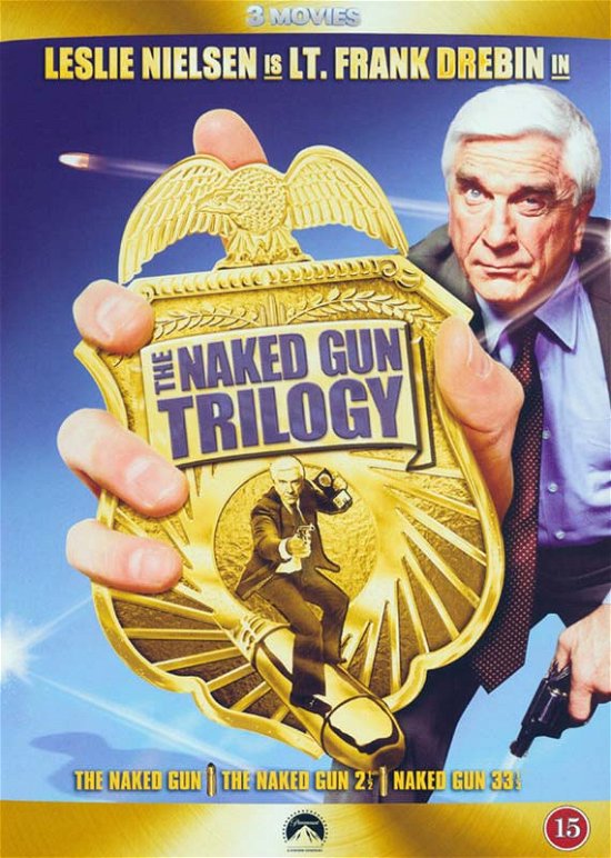 Cover for Naked Gun Trilogy (Høj Pistolføring 1-3) (DVD) (2016)