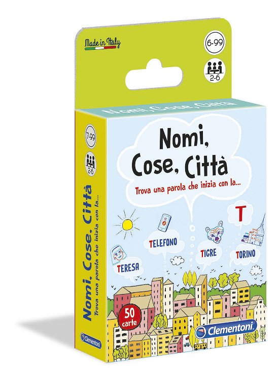 Cover for Clementoni: Carte Nomi, Cose, Citta' (MERCH)