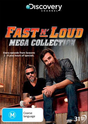 Cover for Fast N Loud · Fast N' Loud Mega Collection (Seasons 1 - 4) (DVD) (2021)