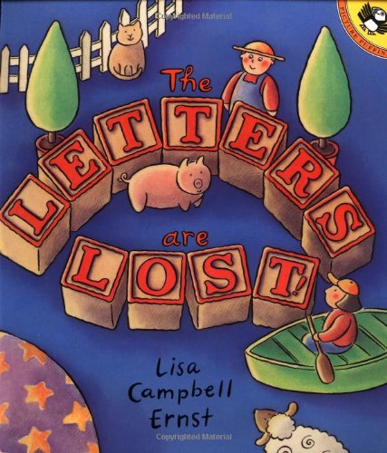 Cover for Lisa Campbell Ernst · The Letters Are Lost: A Picture Book about the Alphabet (Paperback Book) (1999)