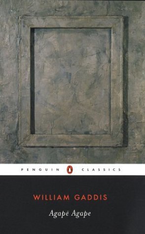 Cover for William Gaddis · Agape Agape (Pocketbok) [Reprint edition] (2003)