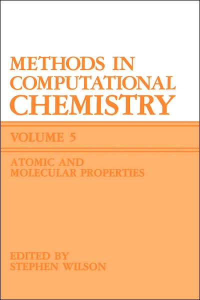 Cover for Rosalee Wilson · Methods in Computational Chemistry (Hardcover Book) [1992 edition] (1993)