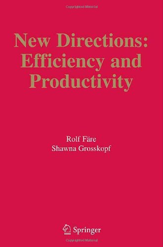 Cover for Rolf Fare · New Directions: Efficiency and Productivity - Studies in Productivity and Efficiency (Paperback Book) [1st ed. 2003. 2nd printing 2005 edition] (2005)
